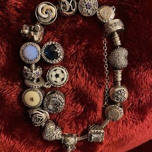 Pandora charm bracket